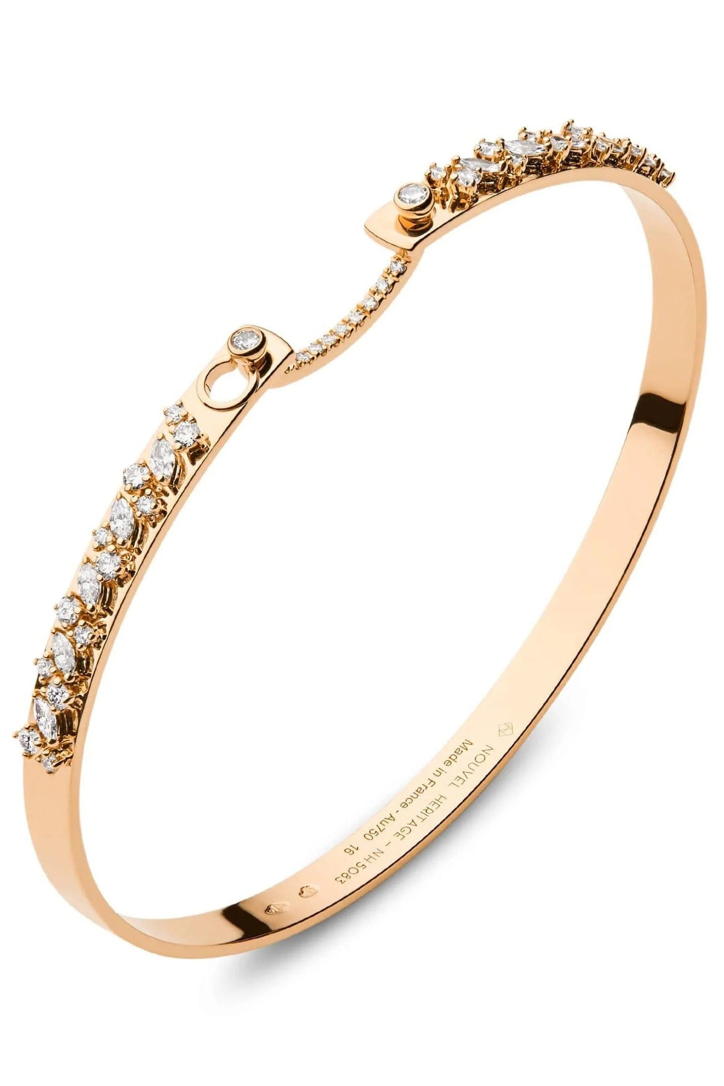 NOUVEL HERITAGE-Diamond Under The Stars Bracelet-YELLOW GOLD