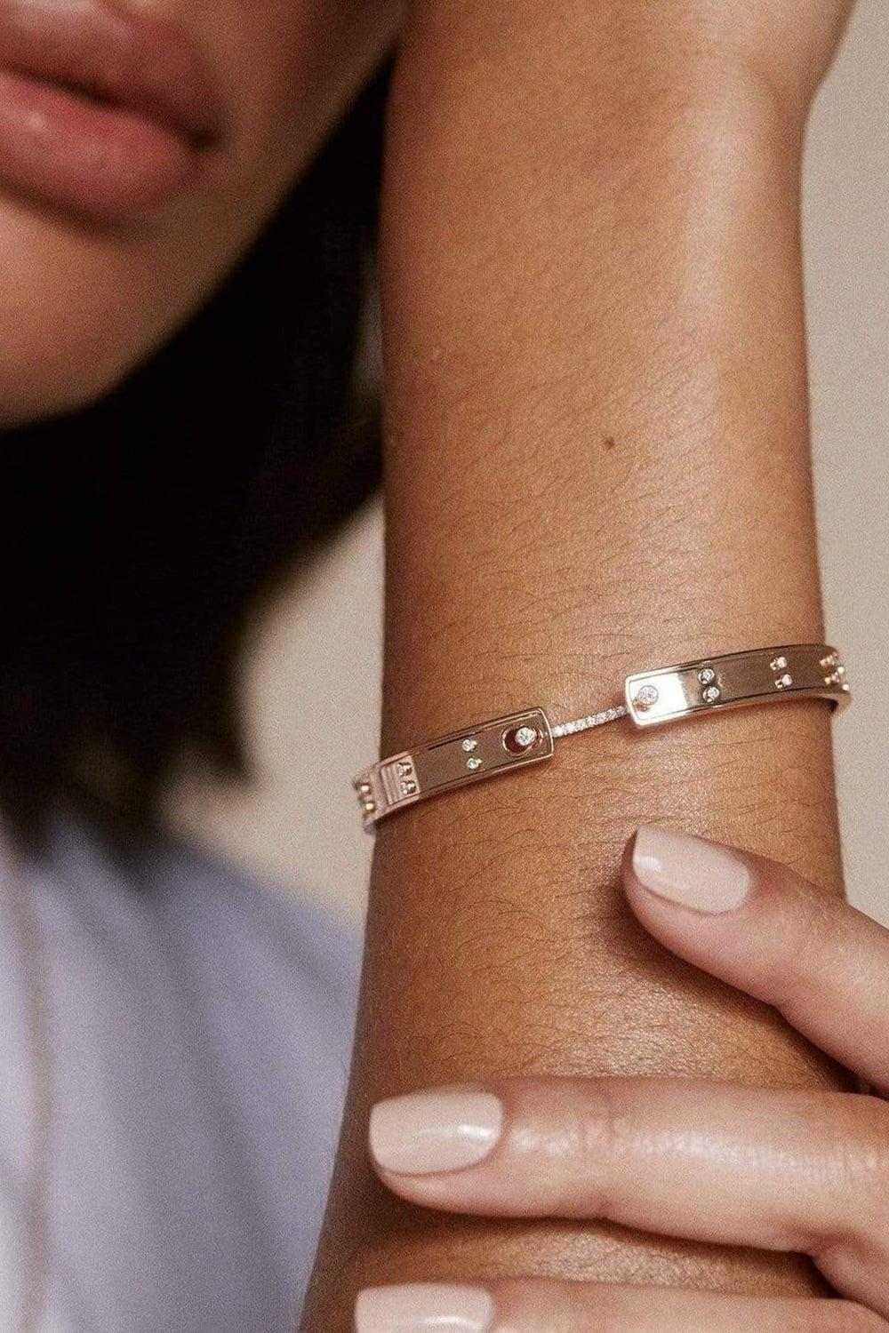 NOUVEL HERITAGE-Picnic in Paris Mood Bangle-YELLOW GOLD