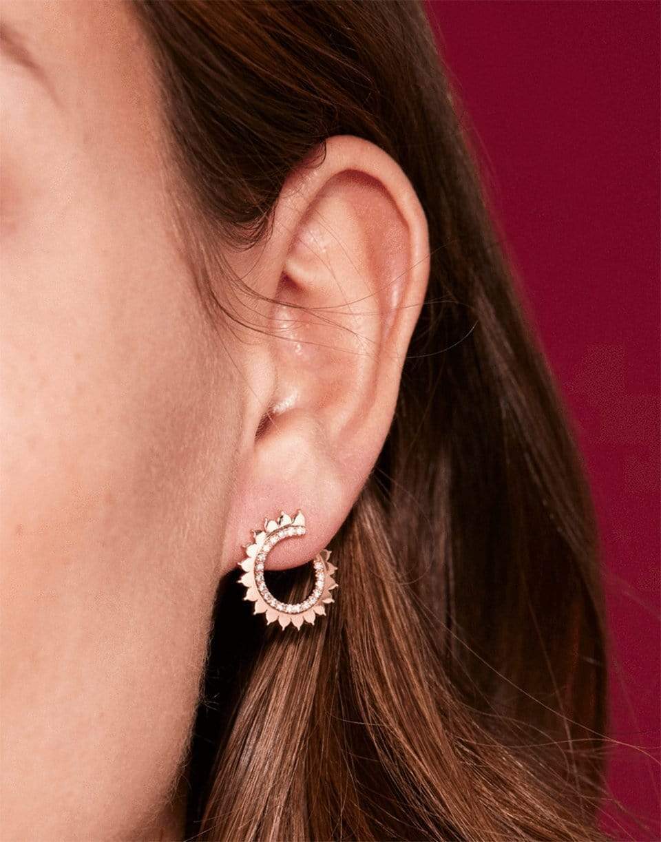 NOUVEL HERITAGE-Gold Vendome Earrings-YELLOW GOLD