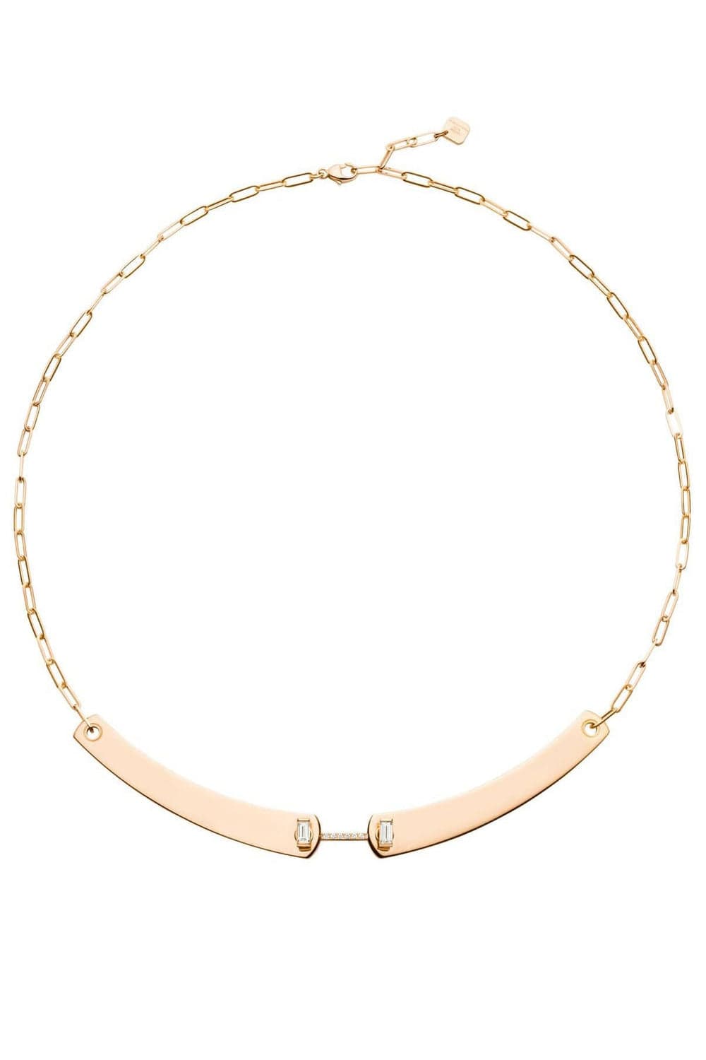 NOUVEL HERITAGE-Dinner Date Mood Necklace-ROSE GOLD