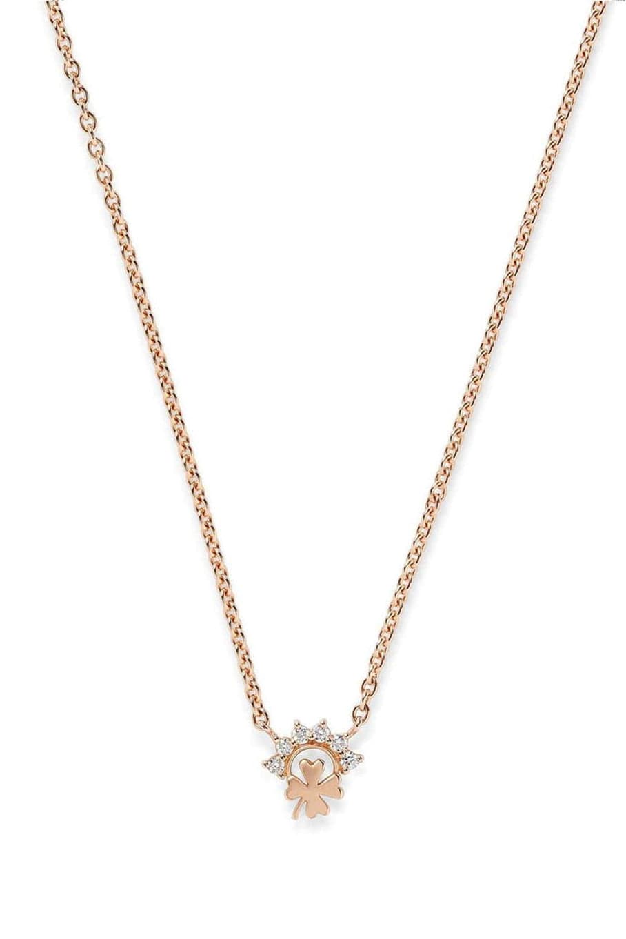 NOUVEL HERITAGE-Mystic Small Luck Pendant Necklace-ROSE GOLD