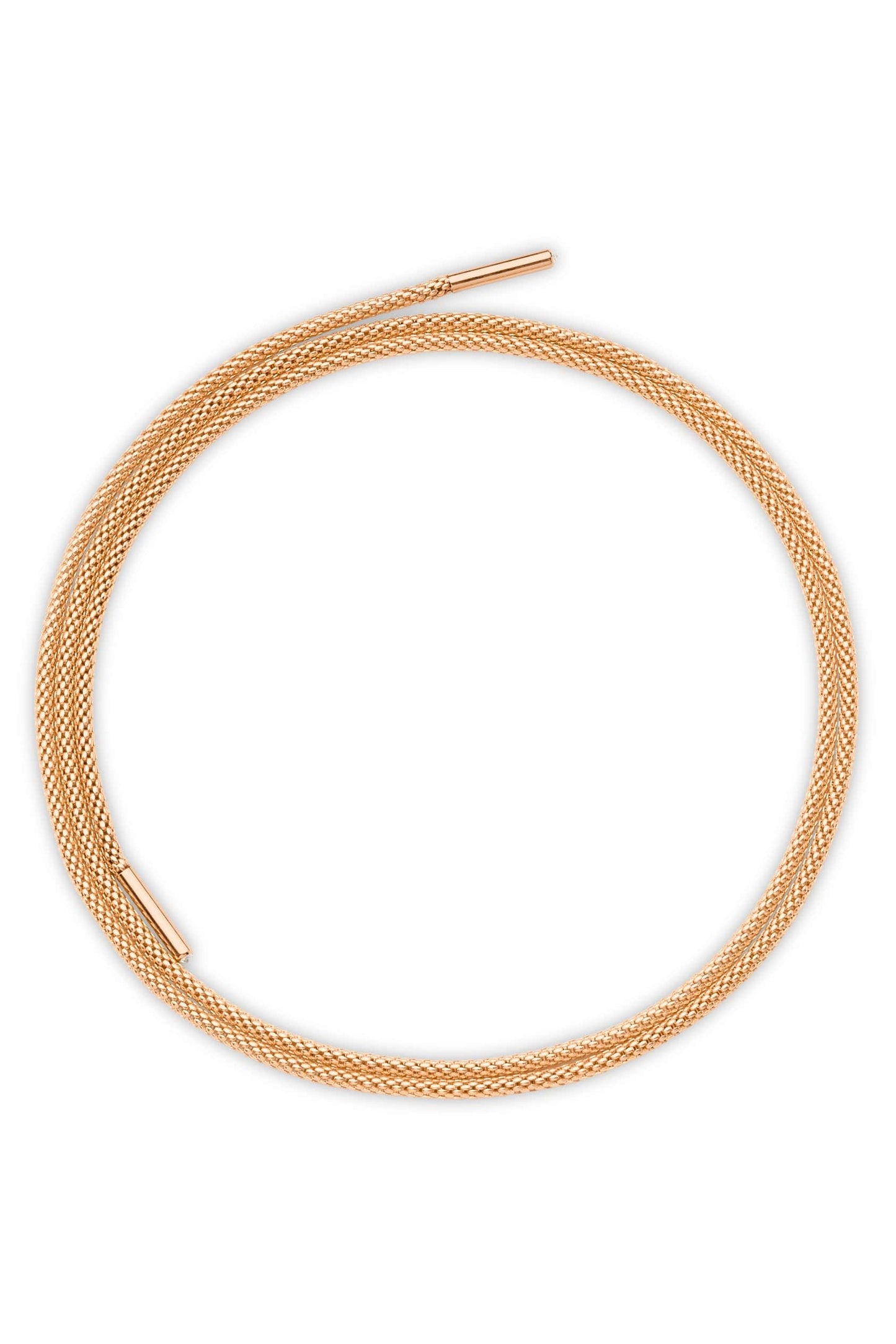 NOUVEL HERITAGE-Rose Gold Latch Chain Necklace - 55cm-ROSE GOLD