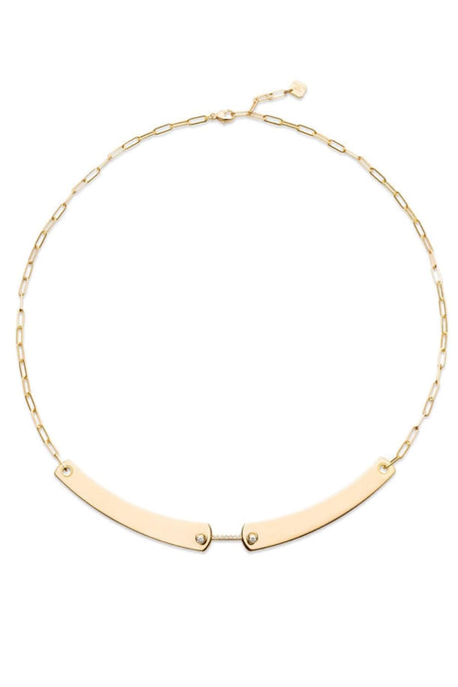 NOUVEL HERITAGE-Business Meeting Mood Necklace-YELLOW GOLD