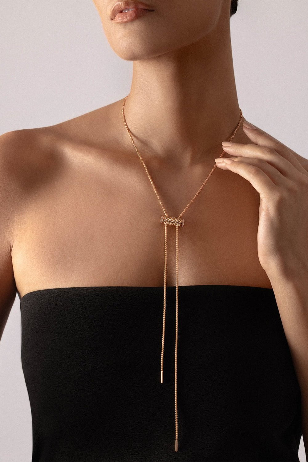 NOUVEL HERITAGE-GM Latch Chain-YELLOW GOLD