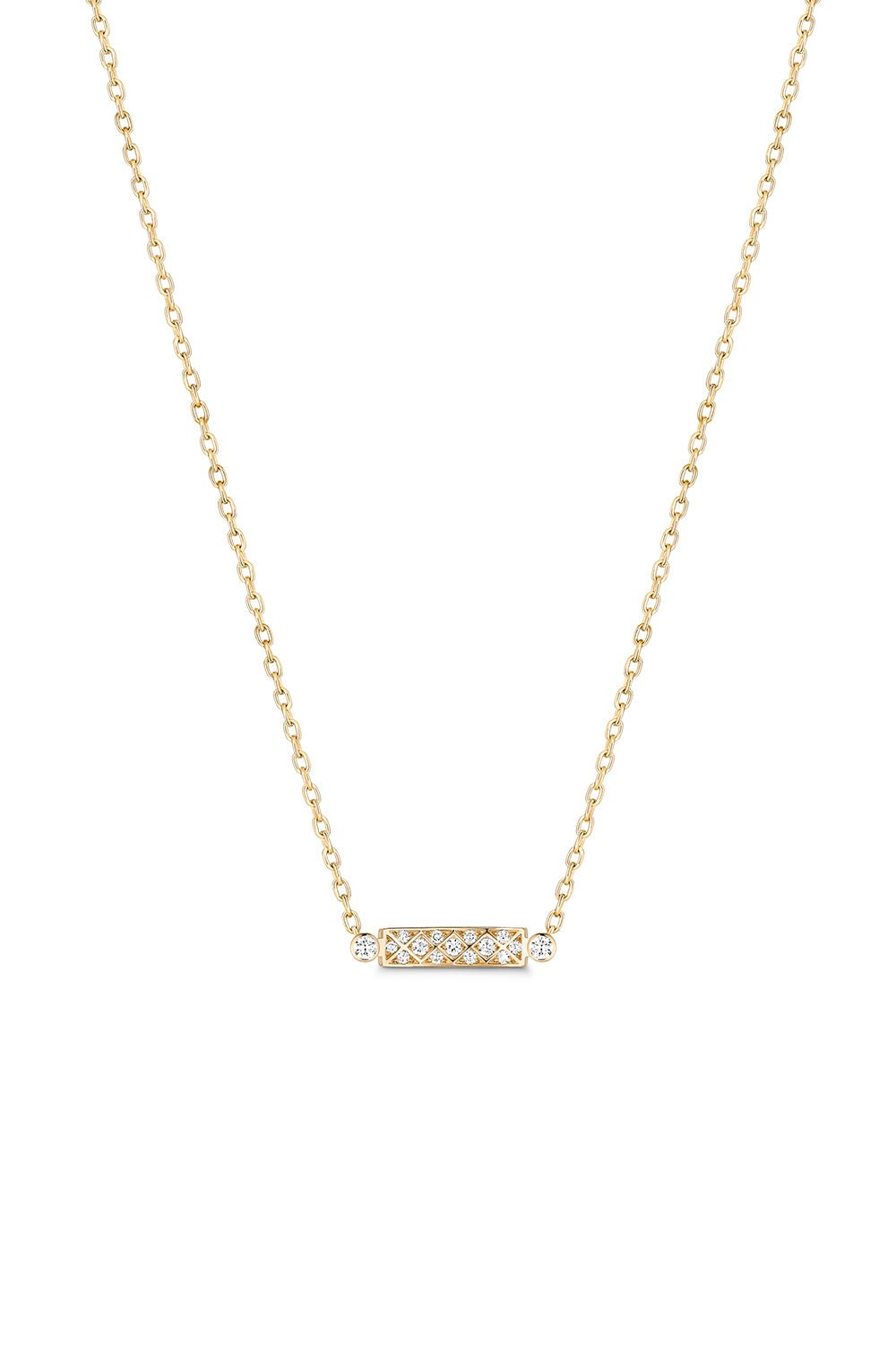 NOUVEL HERITAGE-Parisian Stroll Mood Pendant Necklace - Yellow Gold-YELLOW GOLD