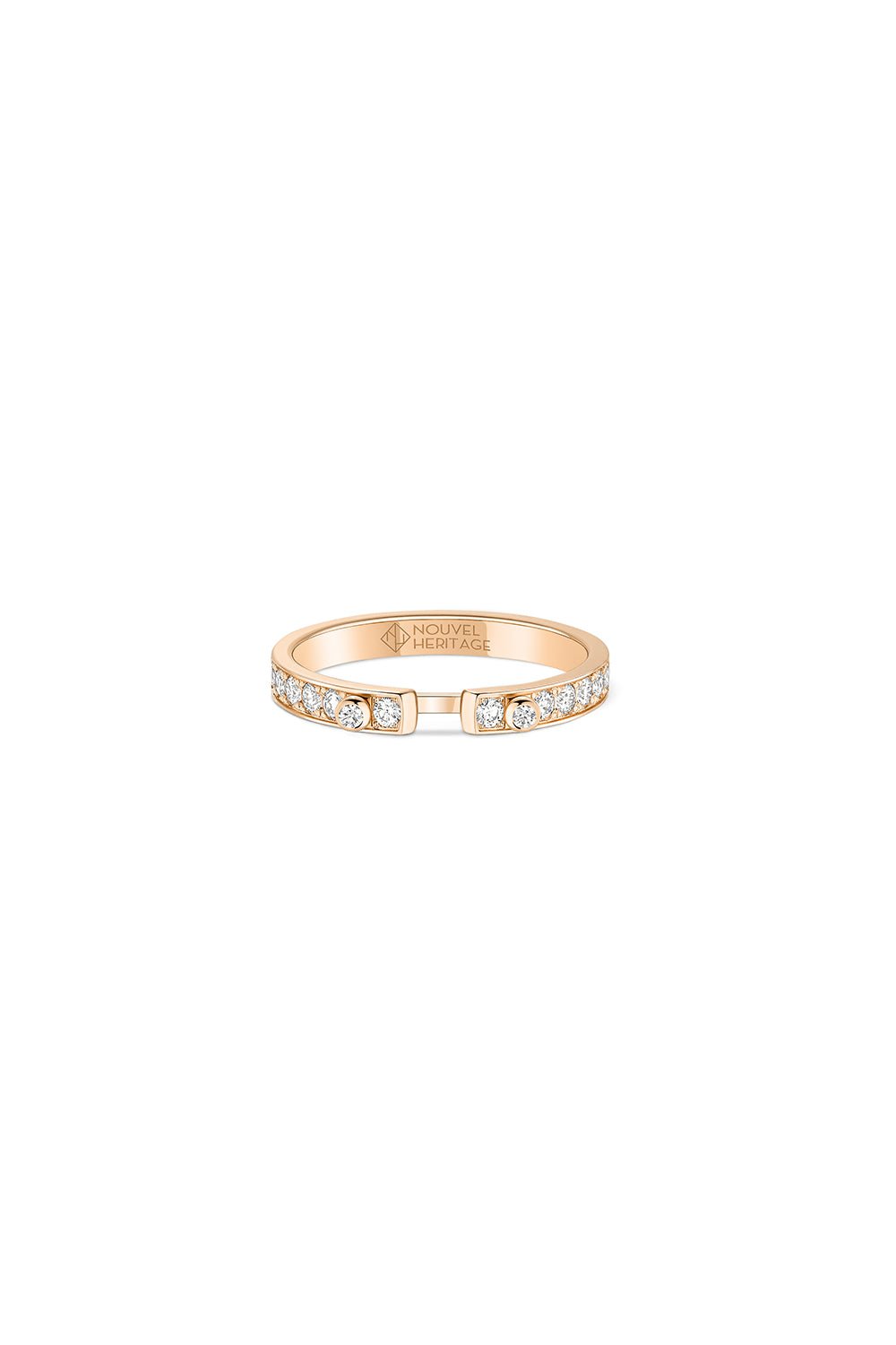 NOUVEL HERITAGE-Eternity Tuxedo PM Mood Ring-ROSE GOLD