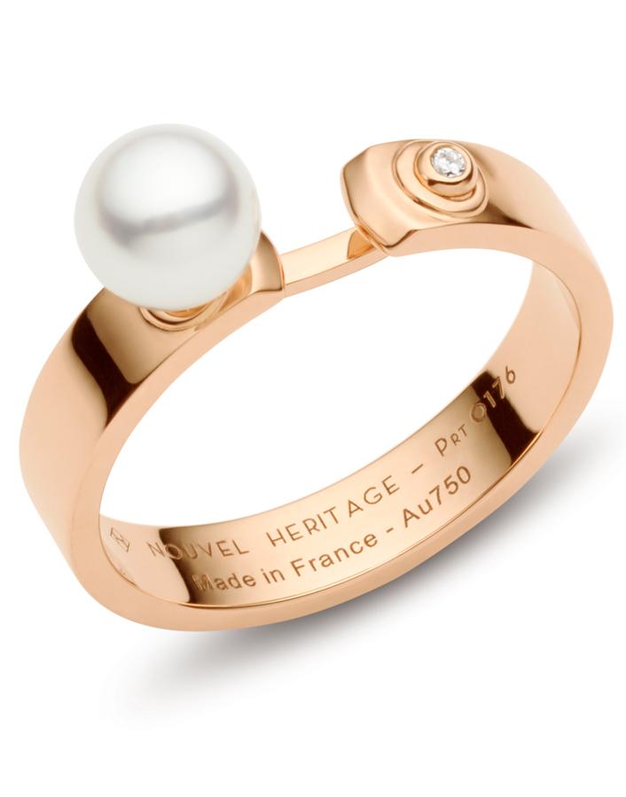 NOUVEL HERITAGE-Lunch with Mom Mood Ring-ROSE GOLD