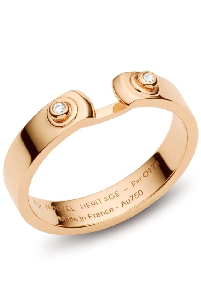 NOUVEL HERITAGE-Monday Morning Mood Ring-ROSE GOLD