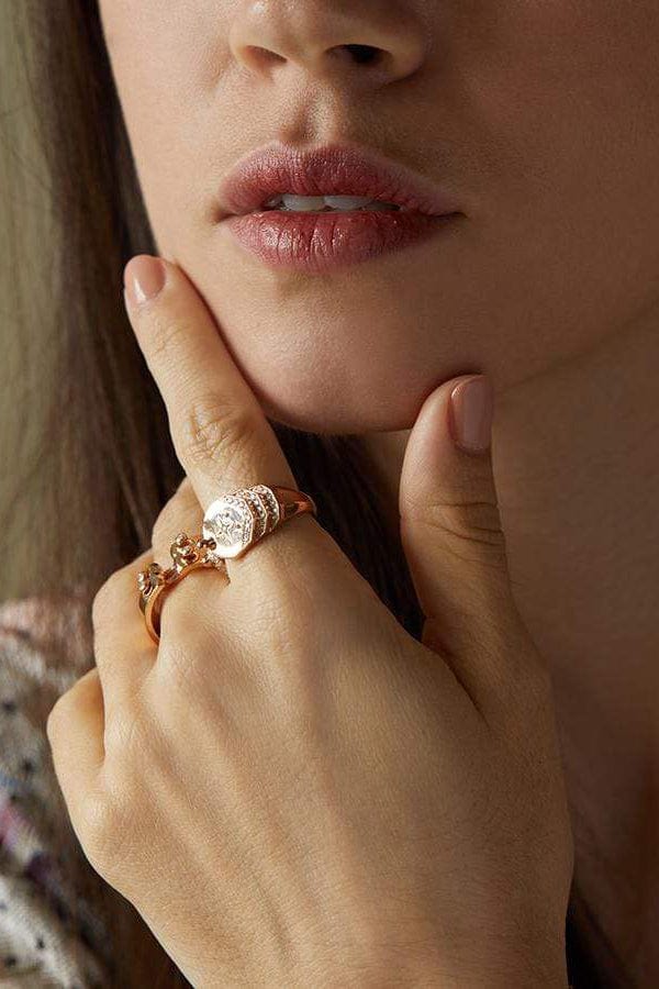 NOUVEL HERITAGE-Sparkles Diamond Ring-ROSE GOLD