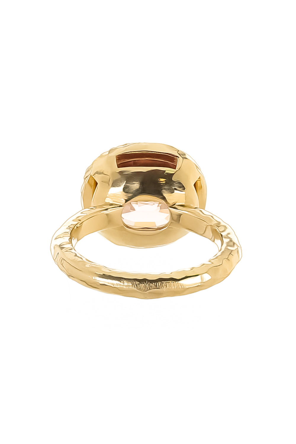 Cocoa Zircon Beatrice Ring-YELLOW GOLD-7-JEWELRYFINE JEWELRING-OCTAVIA ELIZABETH