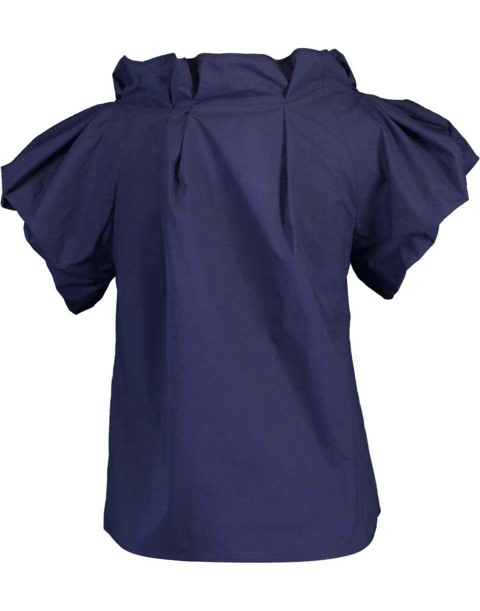 ODEEH-Ink Short Sleeve Blouse-