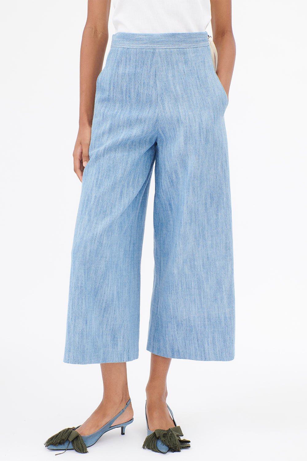 ODEEH-Wide Leg Pants-