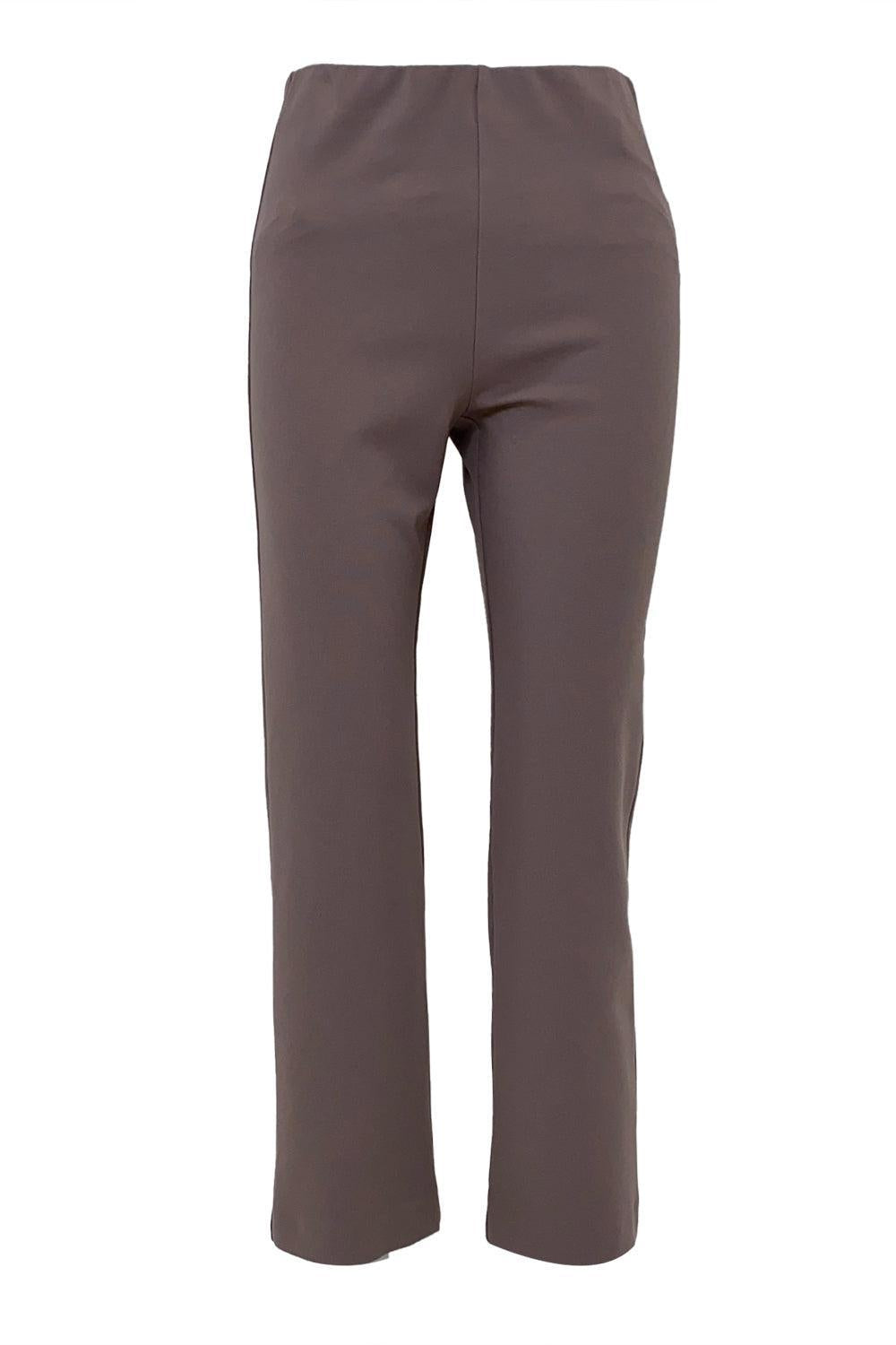 Crop Pant - Taupe-TAUPE-32-CLOTHINGPANTCROPPED-ODEEH