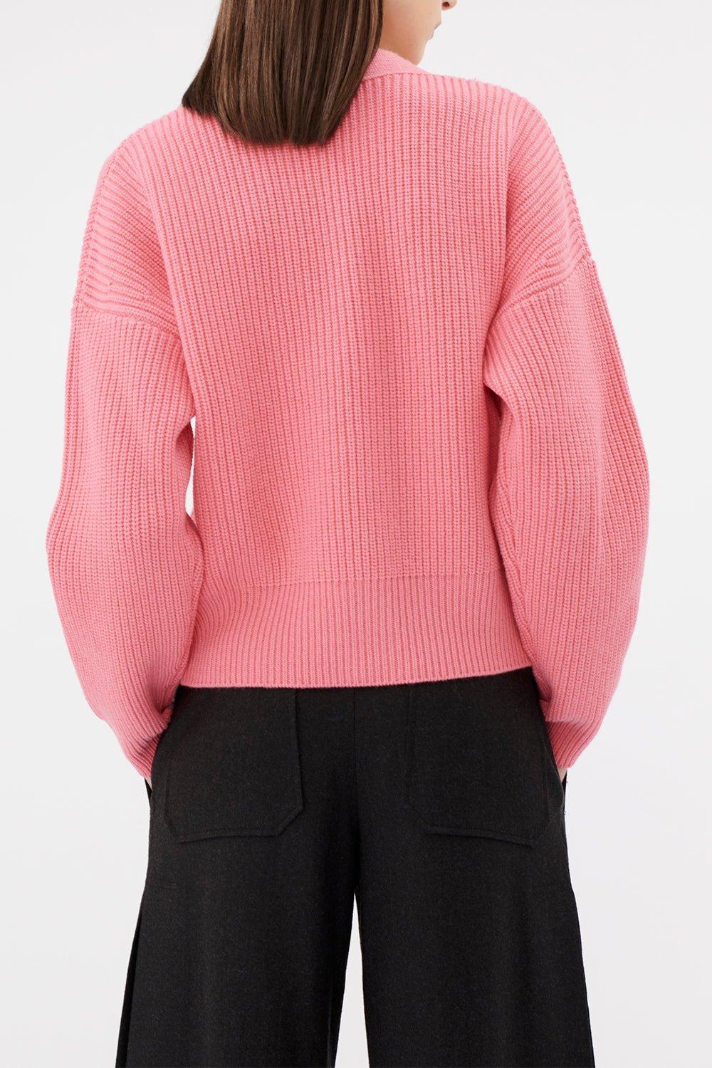 ODEEH-Deep V Cardigan-
