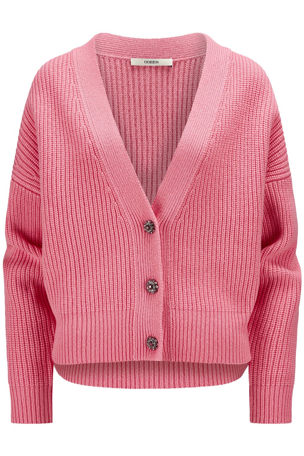 ODEEH-Deep V Cardigan-