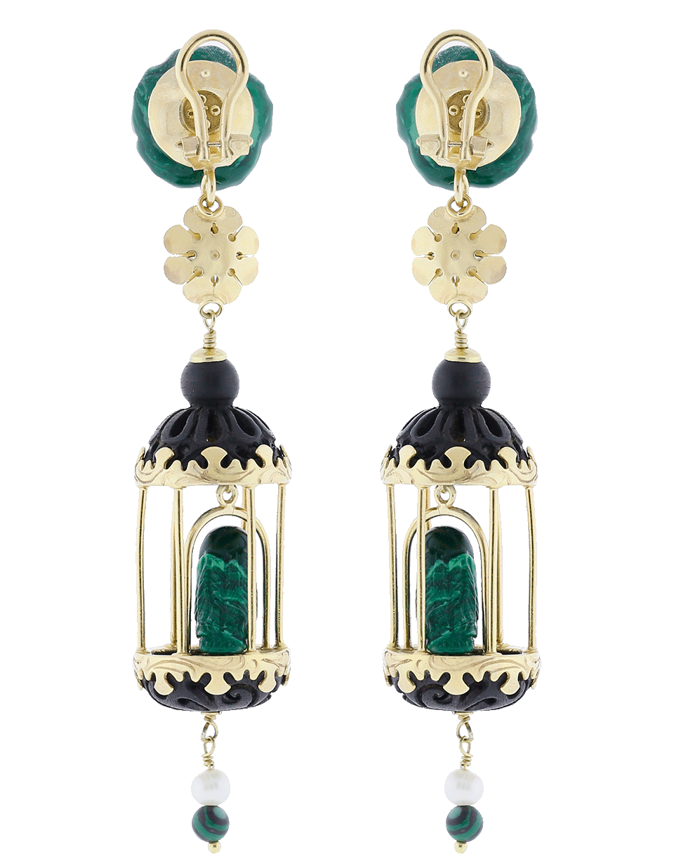 OF RARE ORIGIN-Bird Cage Earrings-MALA/EBO