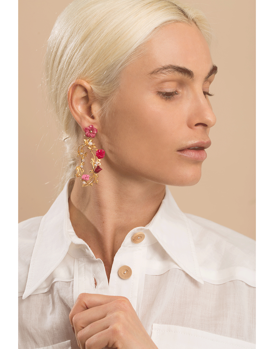 OF RARE ORIGIN-Mini Hoops-RUBY