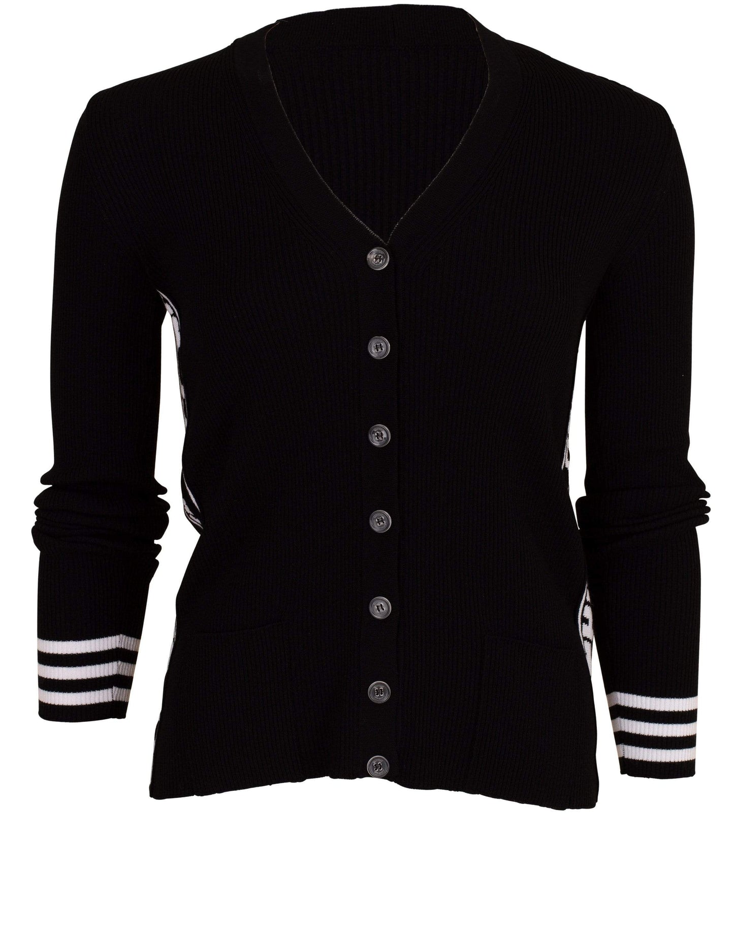 OFF-WHITE-Industrial Knit Cardigan-