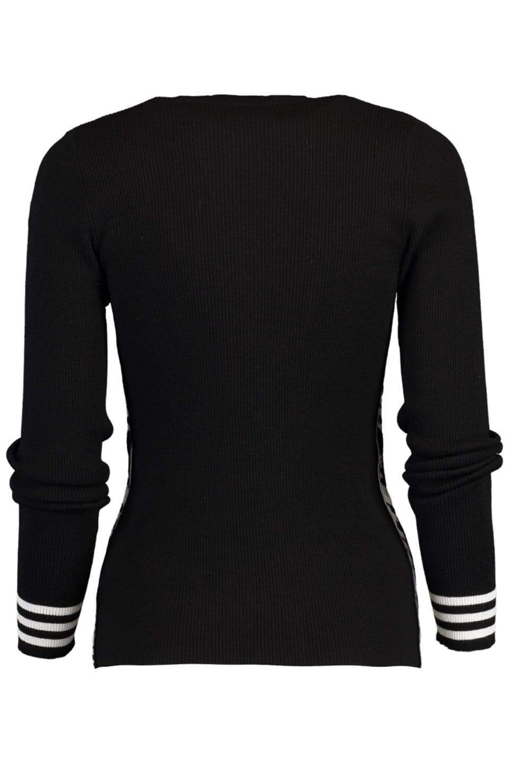 OFF-WHITE-Industrial Knit Cardigan-BLACK