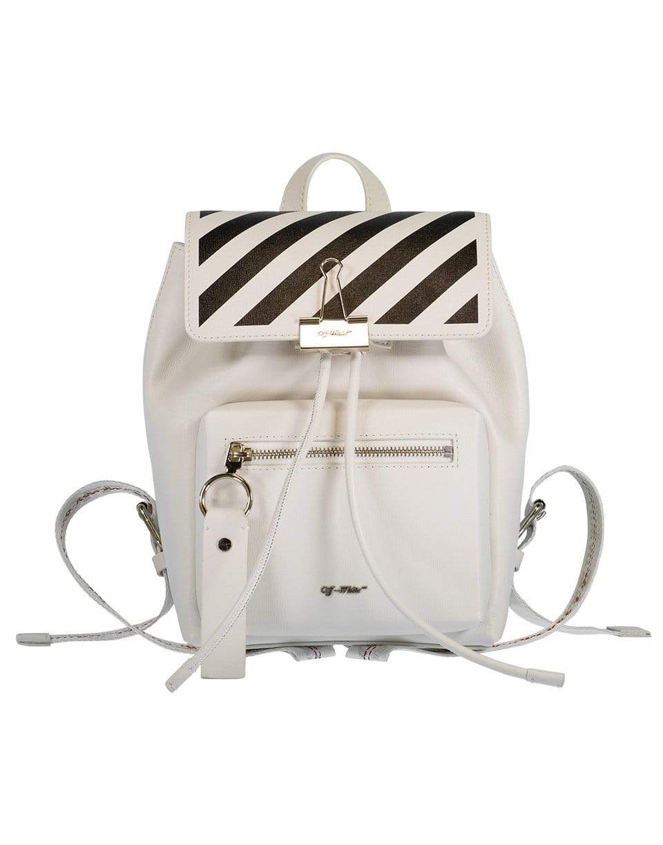 OFF-WHITE-White Diag Backback-OFFWHITE