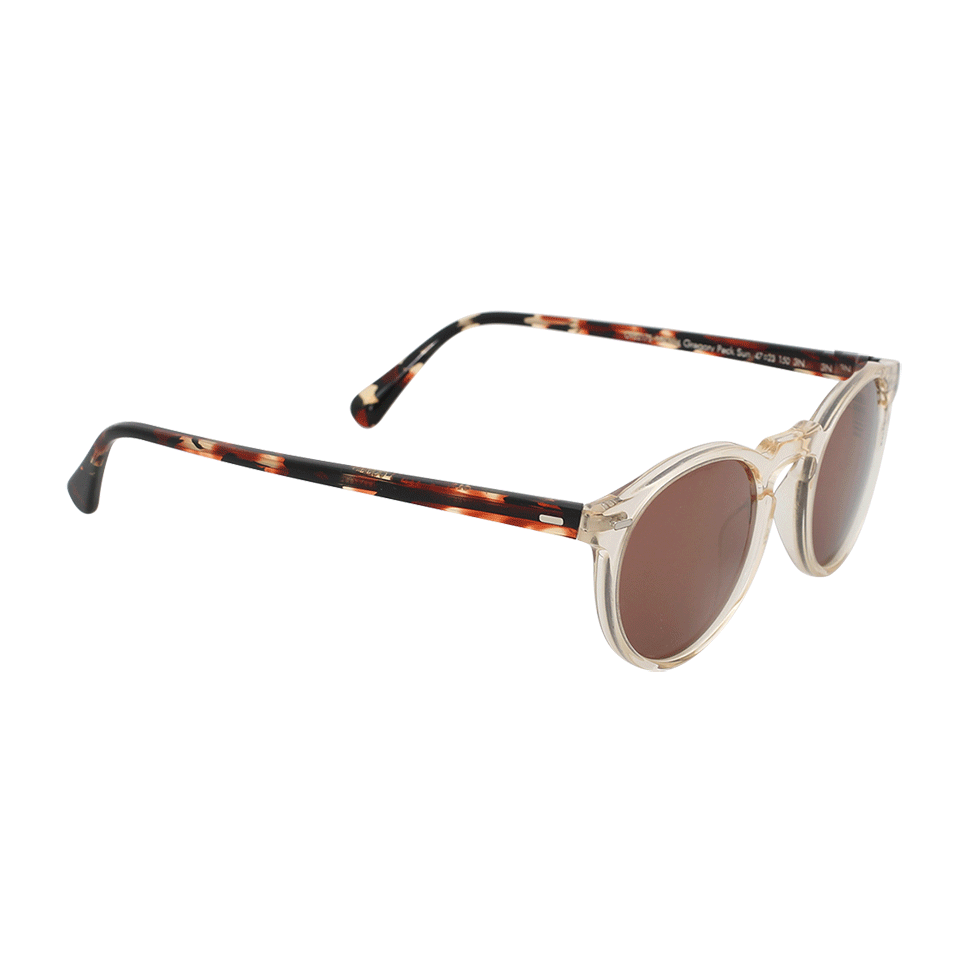 OLIVER PEOPLES-Gregory Peck Sunglasses-AMBER