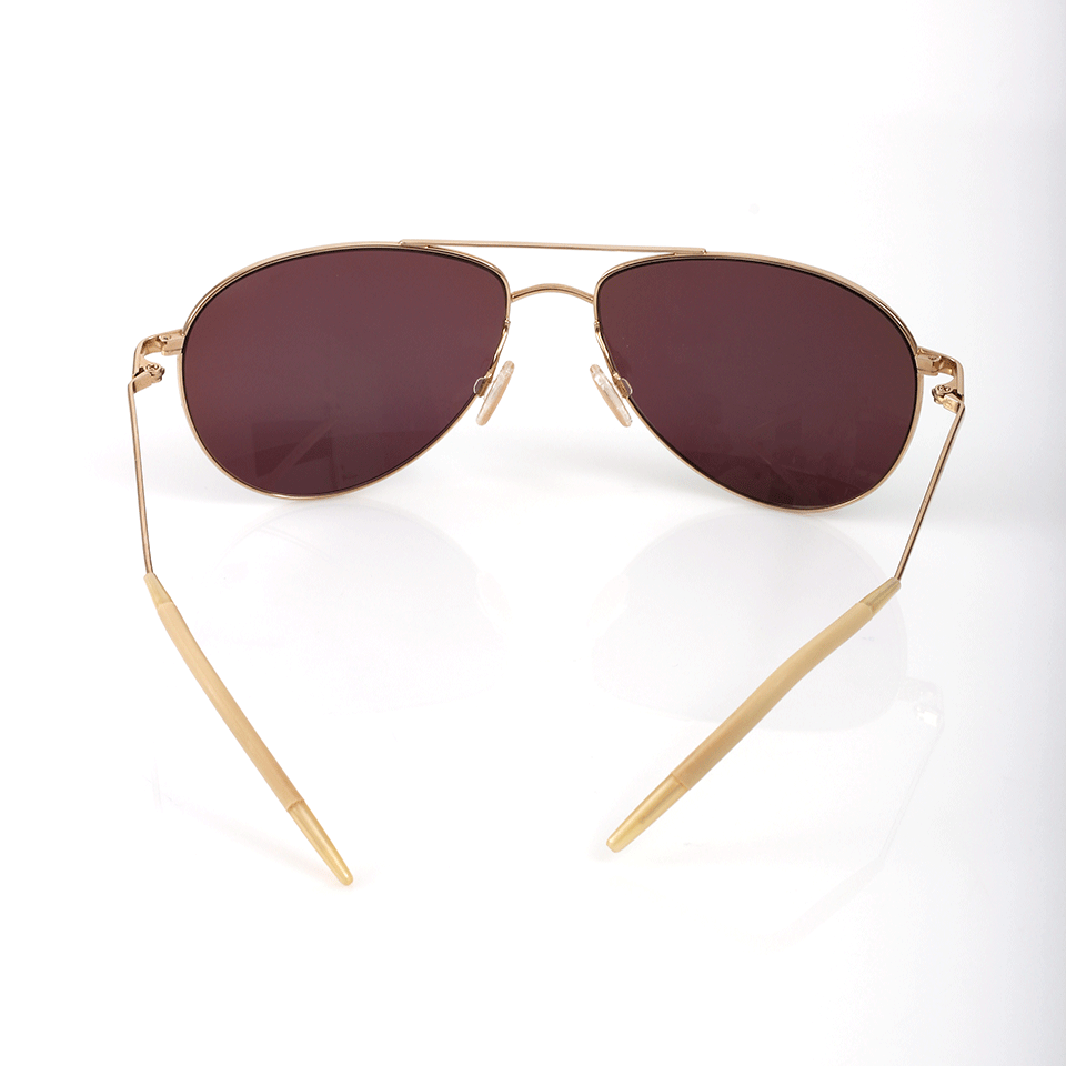 OLIVER PEOPLES-Benedict Mirror Sunglasses-