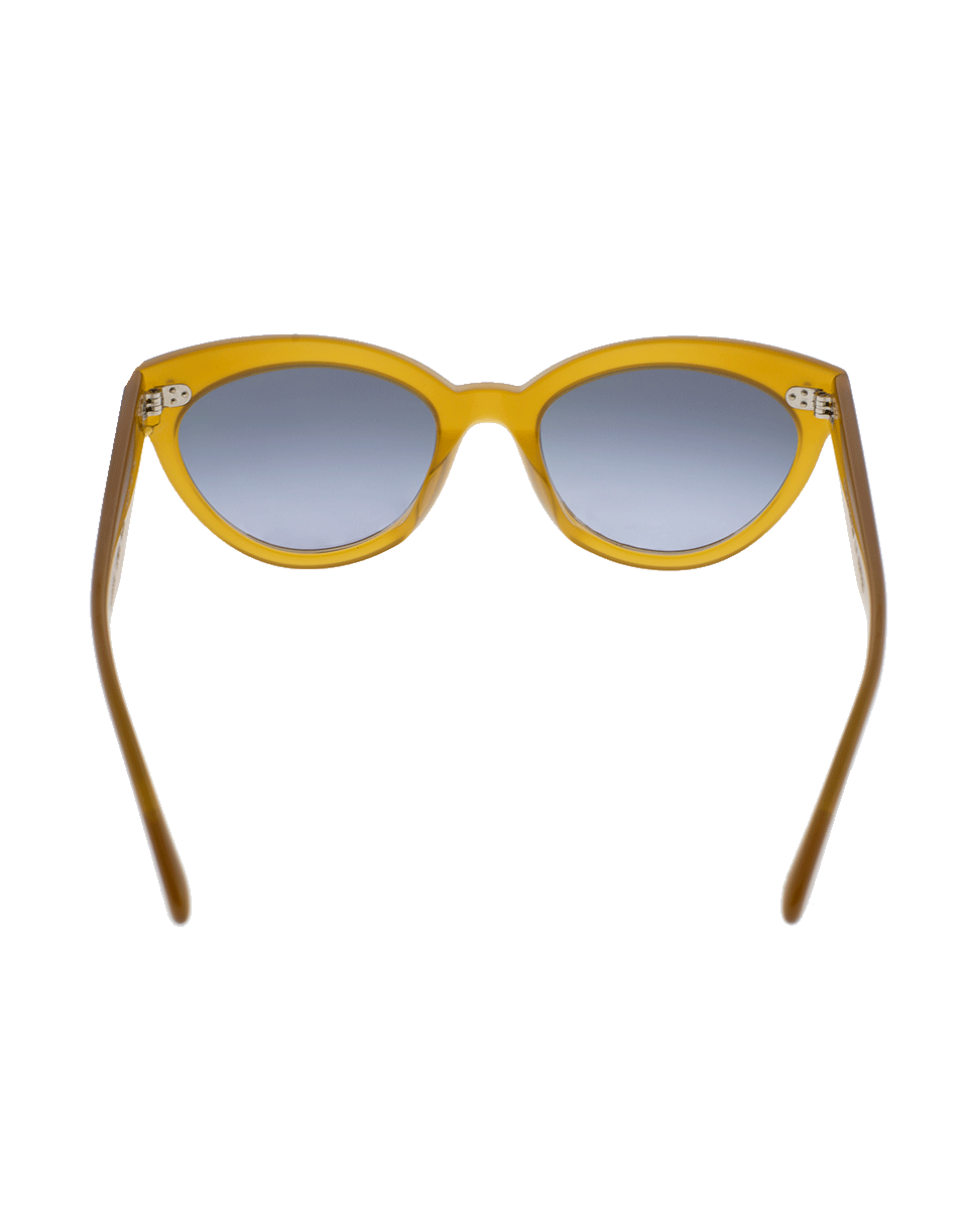 OLIVER PEOPLES-Roella Gradient Sunglasses-AMBER/STEEL