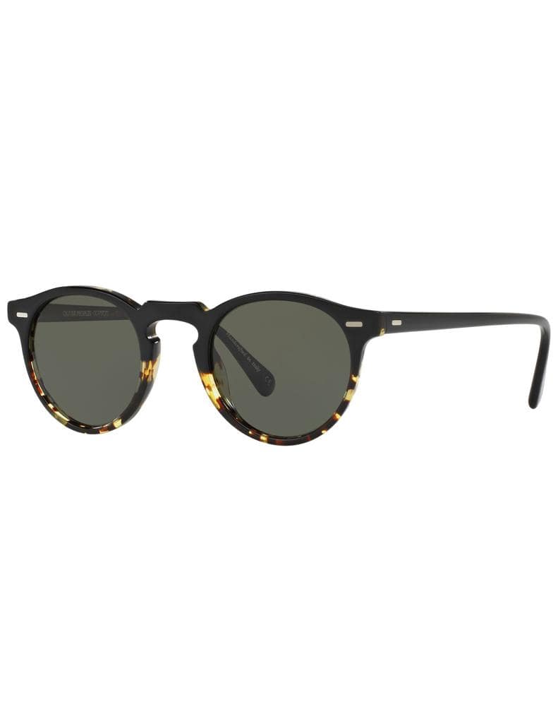 OLIVER PEOPLES-Black DTBK Gradient Gregory Peck Sun-BLACK