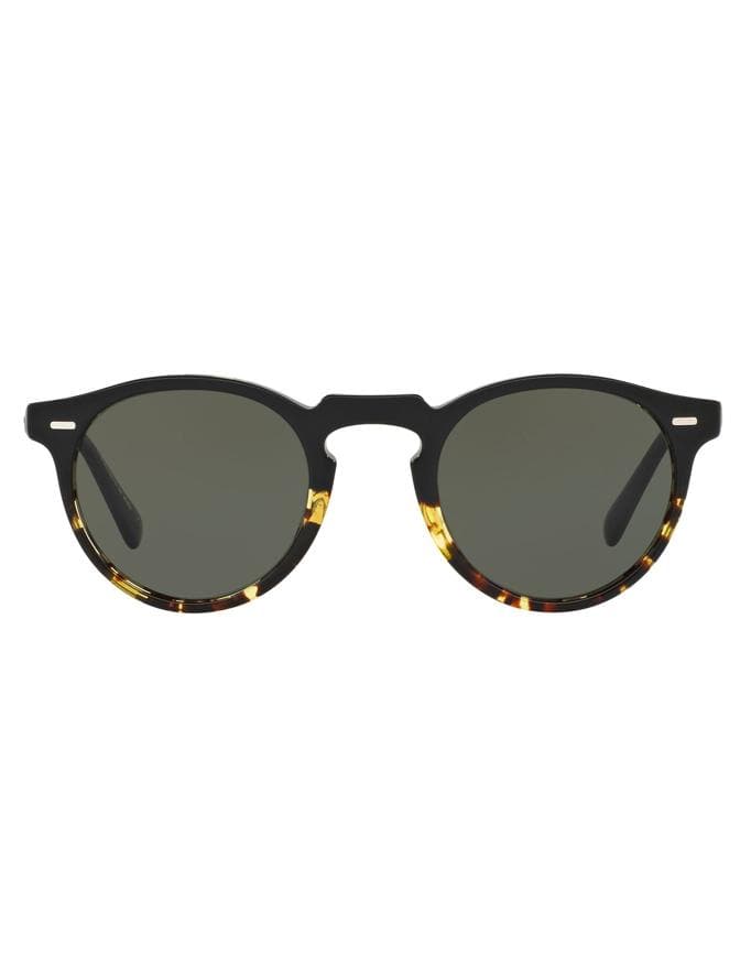 OLIVER PEOPLES-Black DTBK Gradient Gregory Peck Sun-BLACK