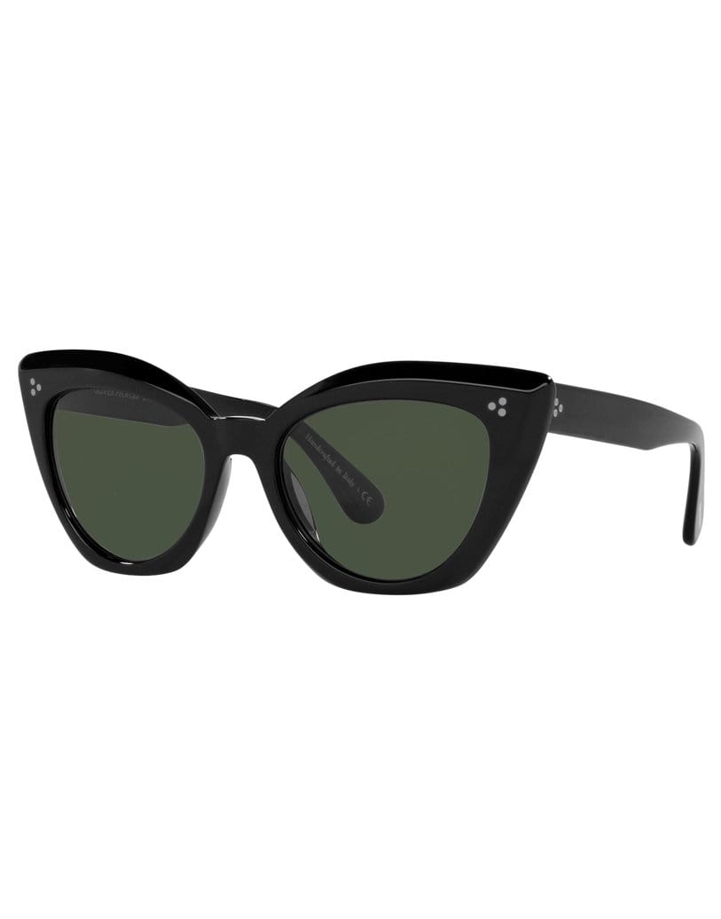 OLIVER PEOPLES-G15 Polar Black Laiya Sunglasses-BLACK
