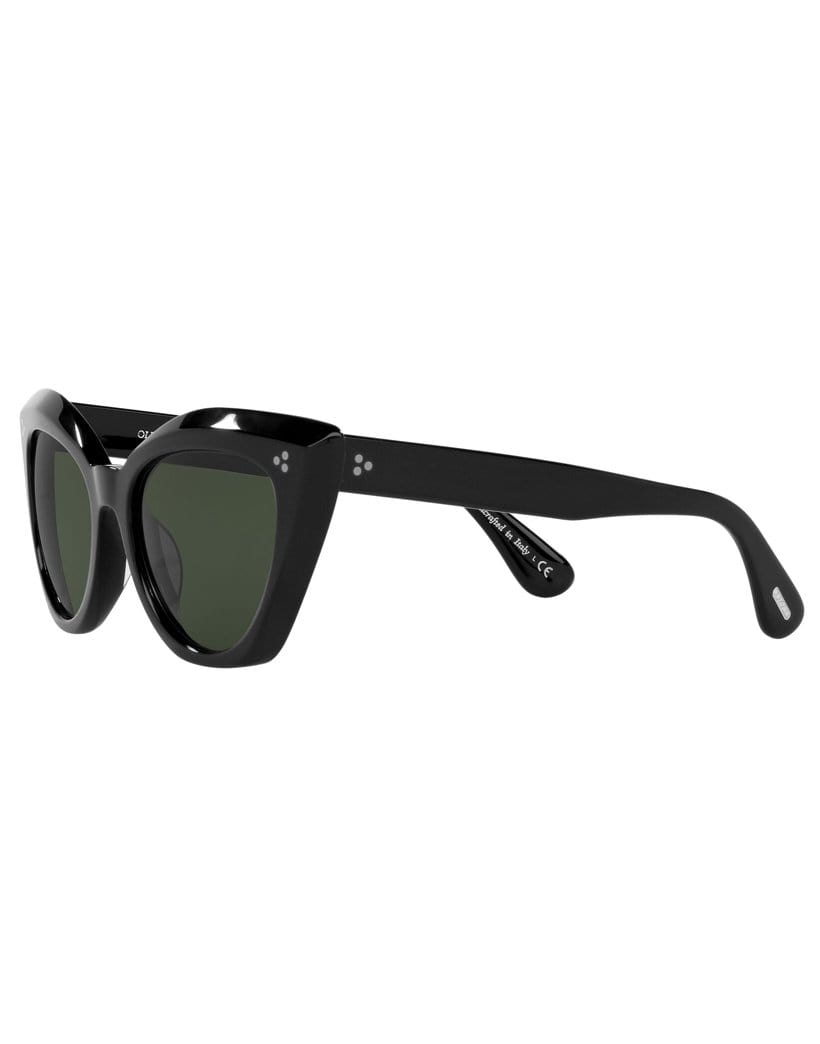 OLIVER PEOPLES-G15 Polar Black Laiya Sunglasses-BLACK