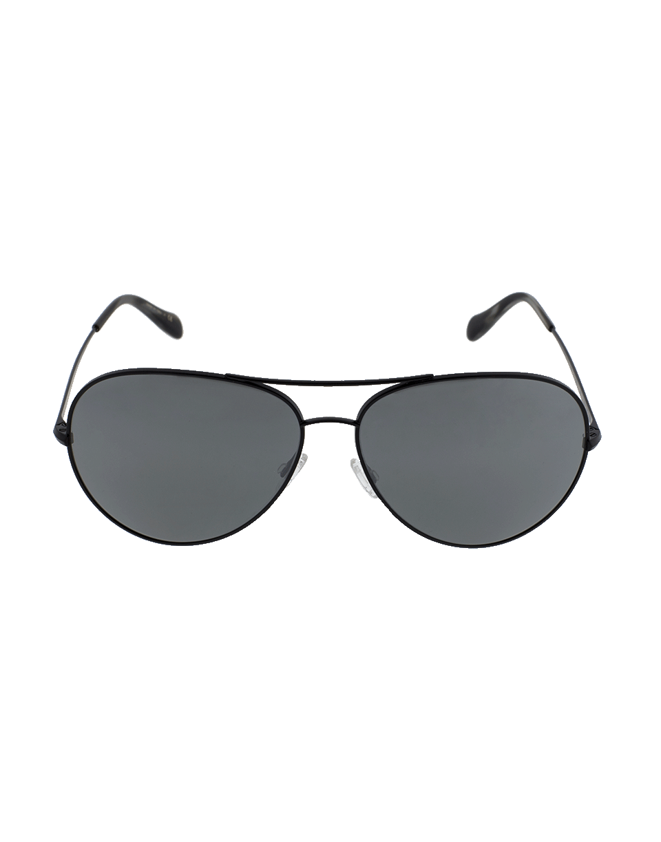OLIVER PEOPLES-Sayer Mirror Sunglasses-BLK/BLK