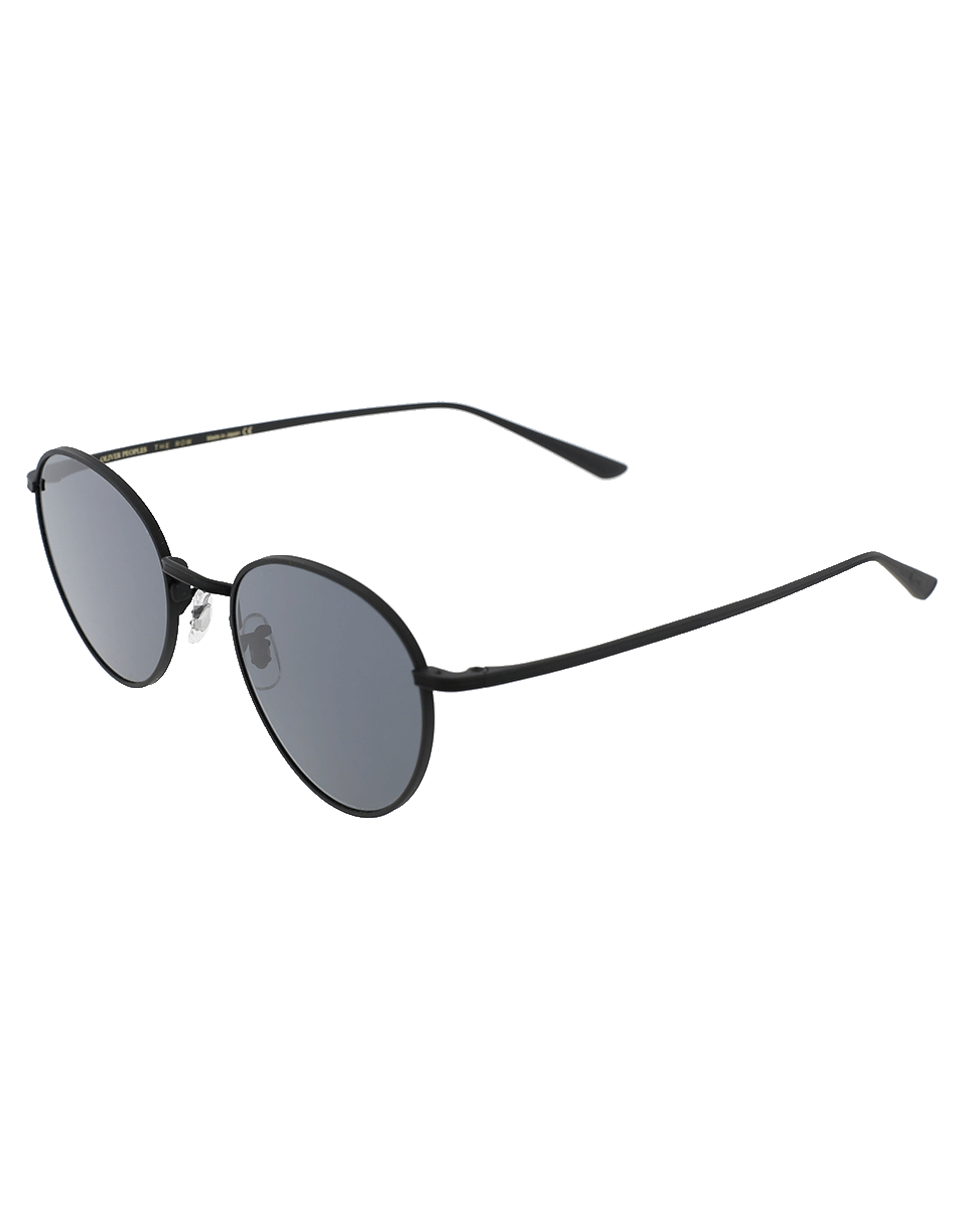OLIVER PEOPLES-Brownstone Sunglasses-BLK/BLUE