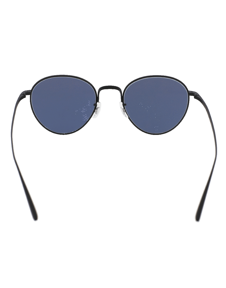 OLIVER PEOPLES-Brownstone Sunglasses-BLK/BLUE