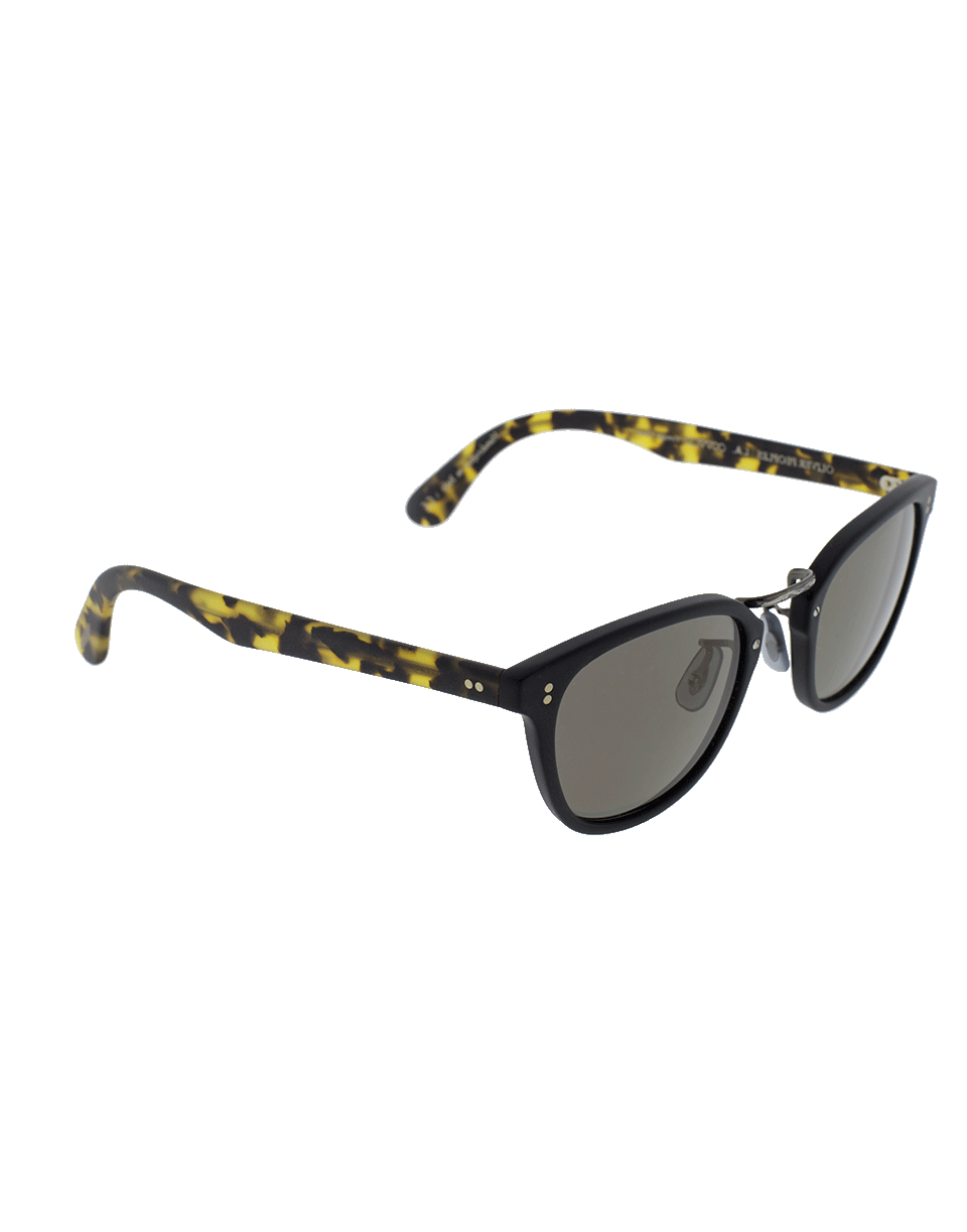 OLIVER PEOPLES-Lerner Polarized Sunglasses-BLK/GRPH
