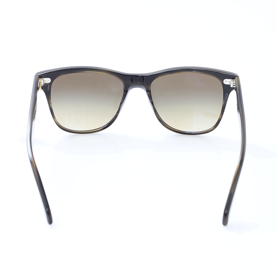 OLIVER PEOPLES-Lou Sunglasses-BLK/OLVE