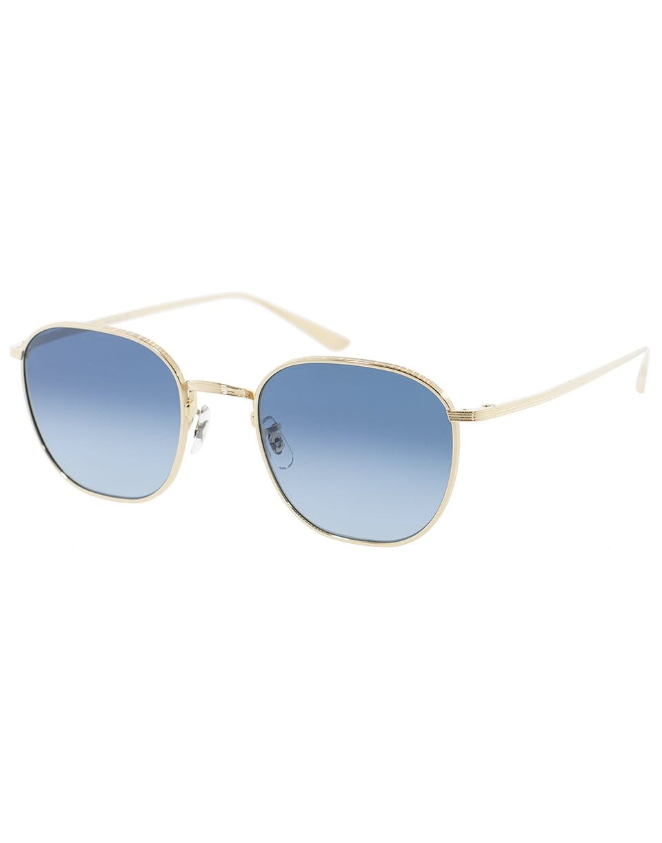 OLIVER PEOPLES-The Row Board Meeting 2 Sunglasses - Gold and Blue-BLUE/GLD