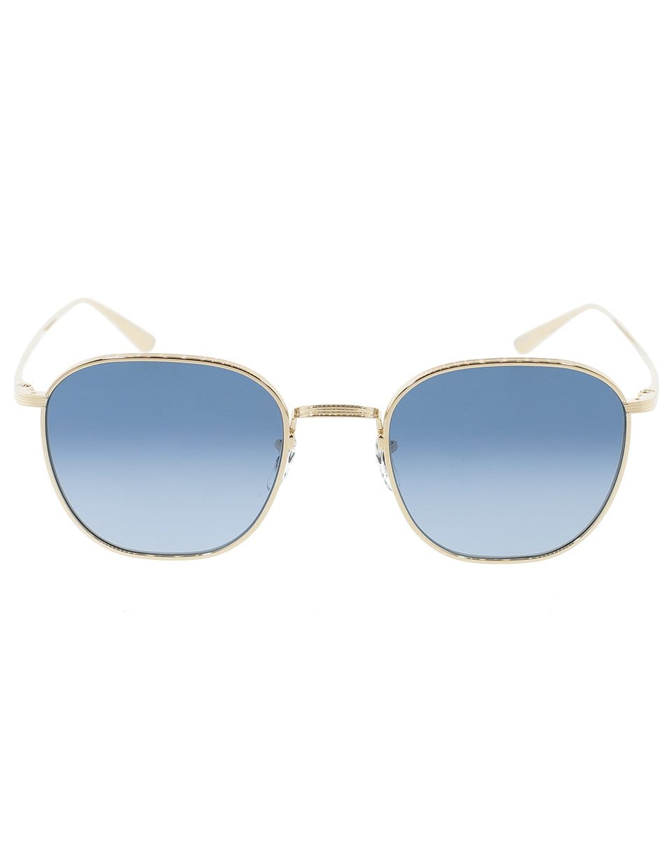 OLIVER PEOPLES-The Row Board Meeting 2 Sunglasses - Gold and Blue-BLUE/GLD