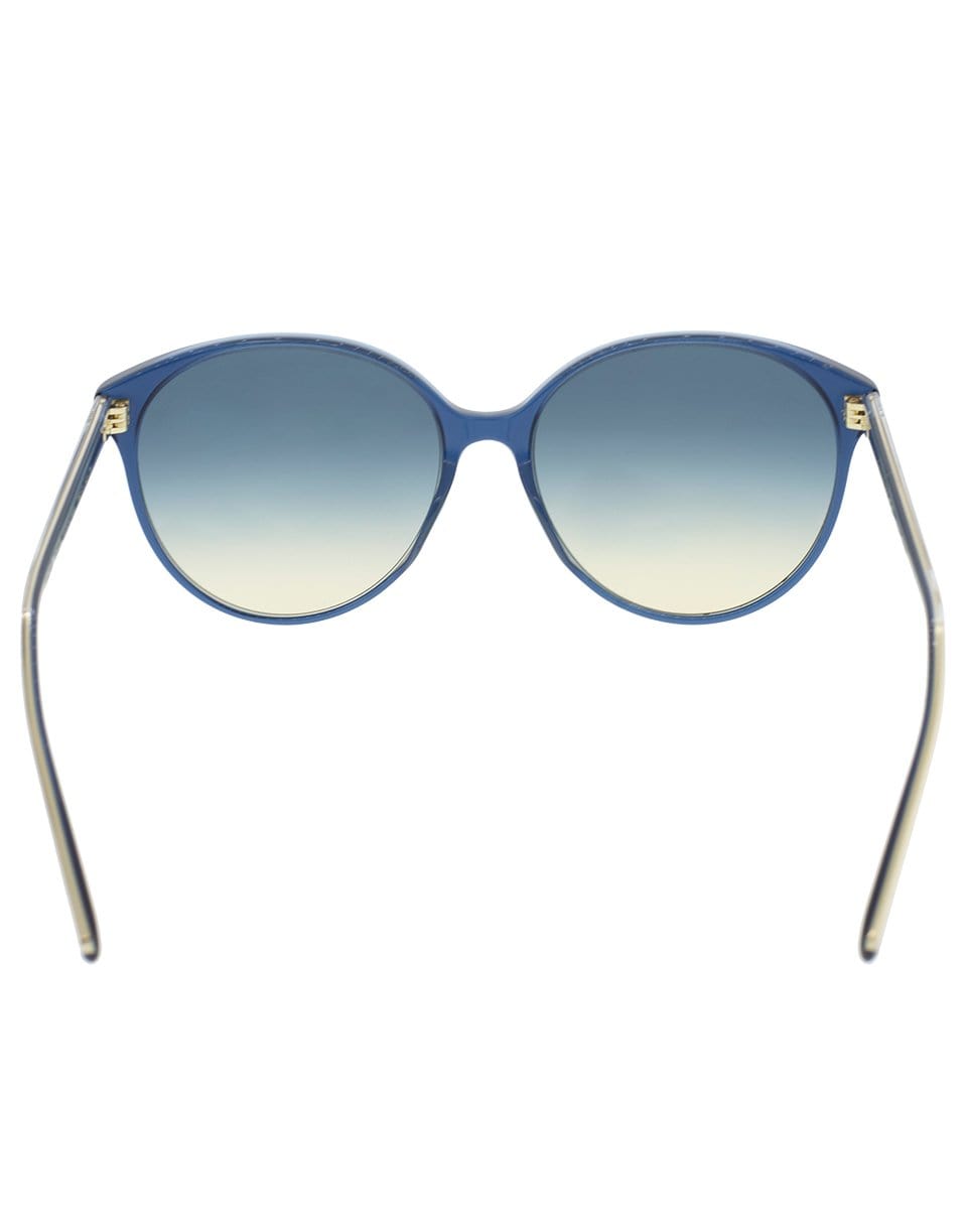 OLIVER PEOPLES-Blue Brooktree Sunglasses-BLUE/SUN