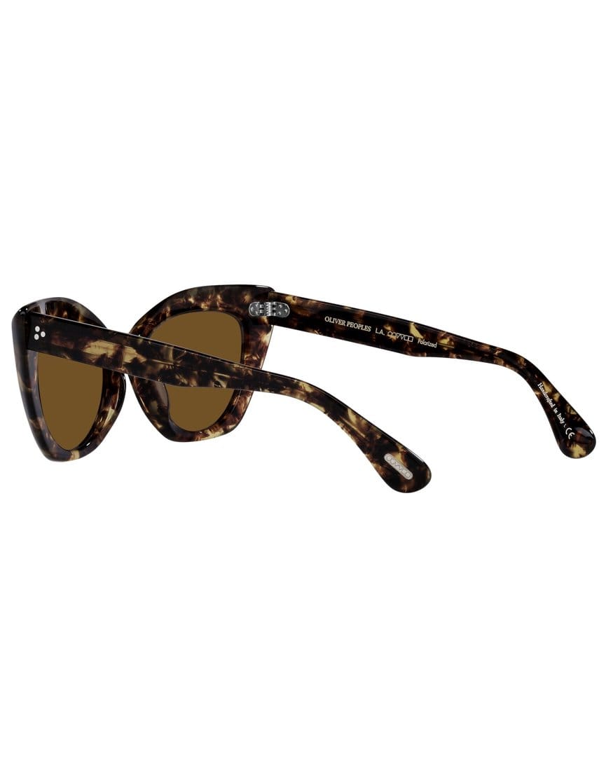 OLIVER PEOPLES-Brown Laiya Sunglasses-BROWN