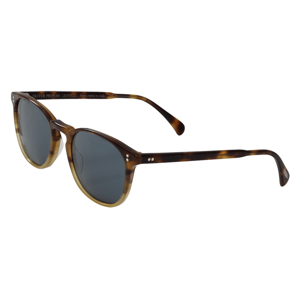 OLIVER PEOPLES-Finley Square Sunglasses-BROWN