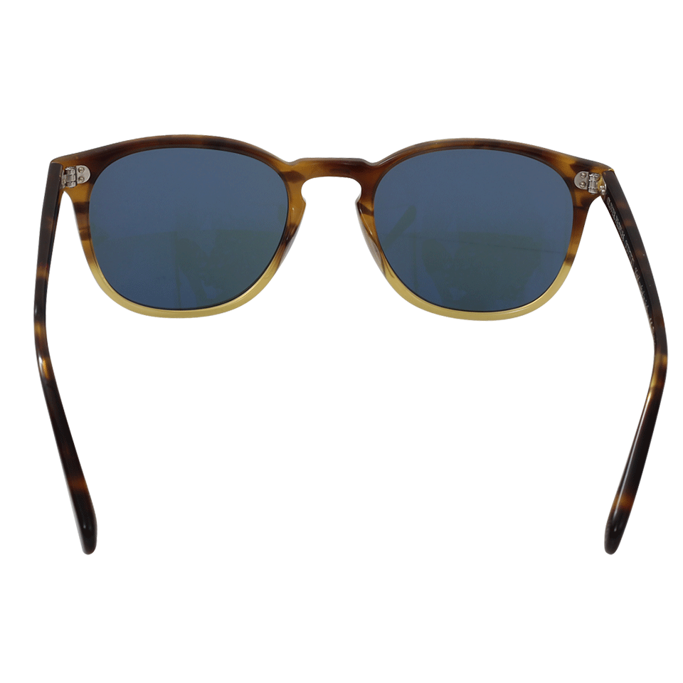 OLIVER PEOPLES-Finley Square Sunglasses-BROWN