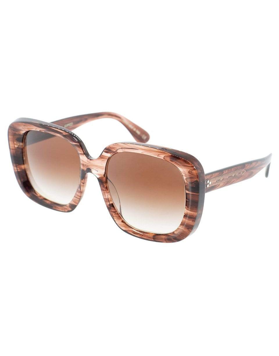 OLIVER PEOPLES-Nella Sunglasses-BROWN