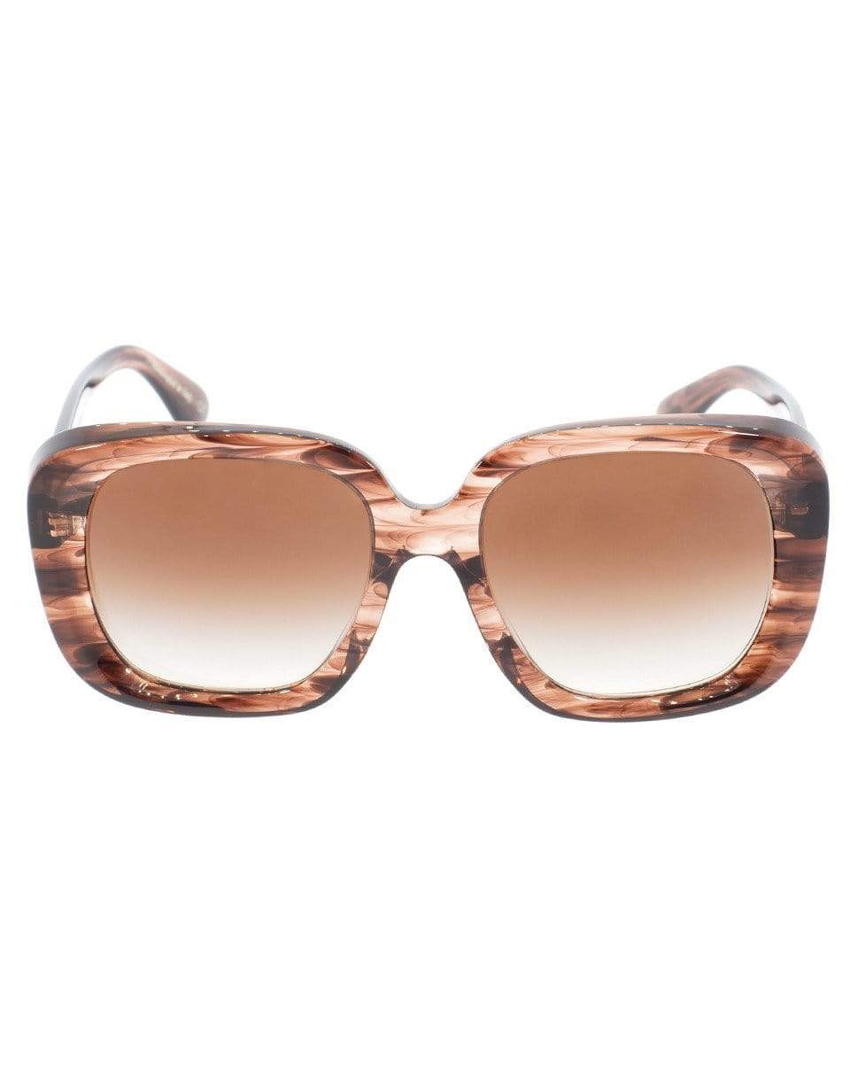 OLIVER PEOPLES-Nella Sunglasses-BROWN