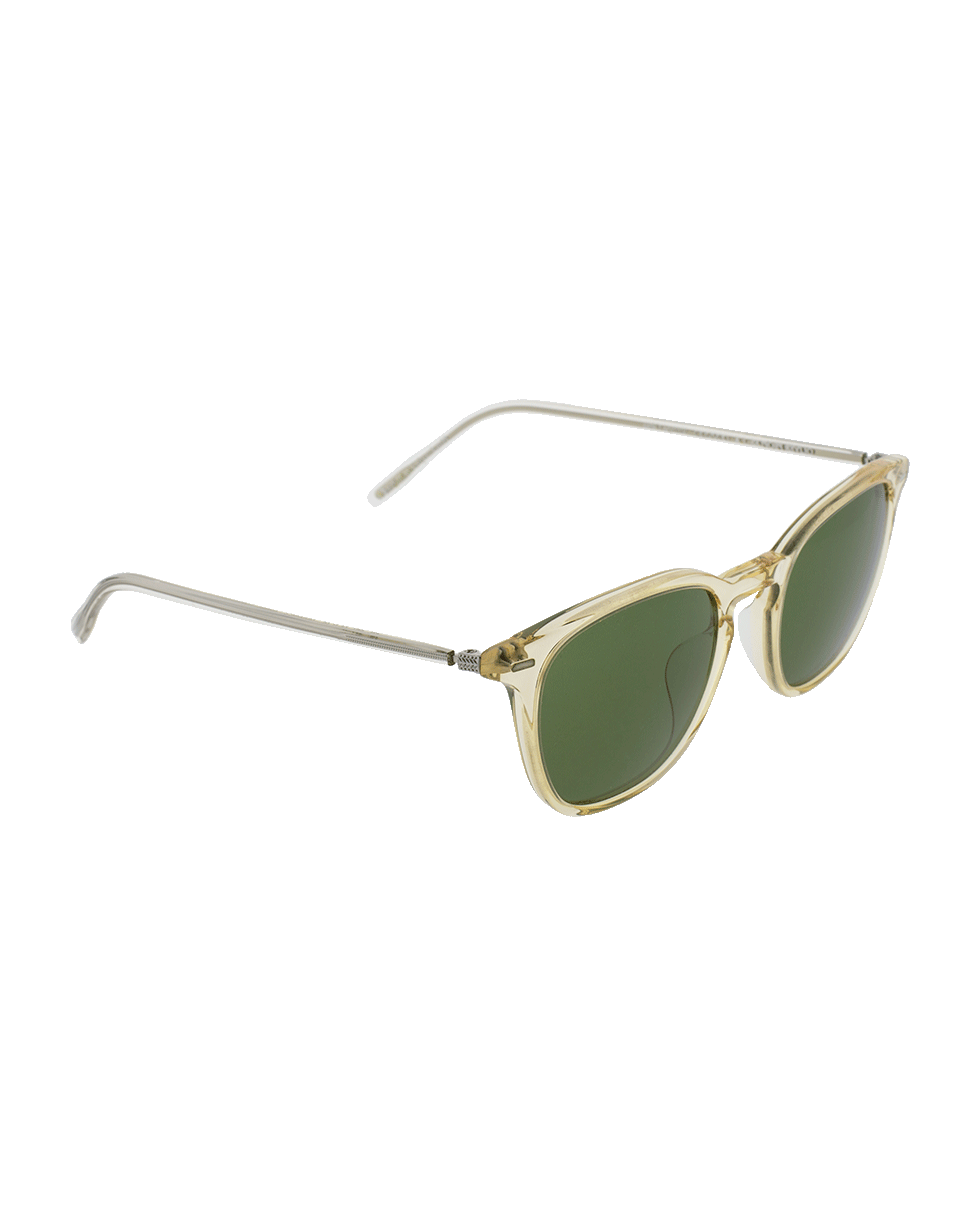 OLIVER PEOPLES-Heaton Square Sunglasses-BUFF/GRN