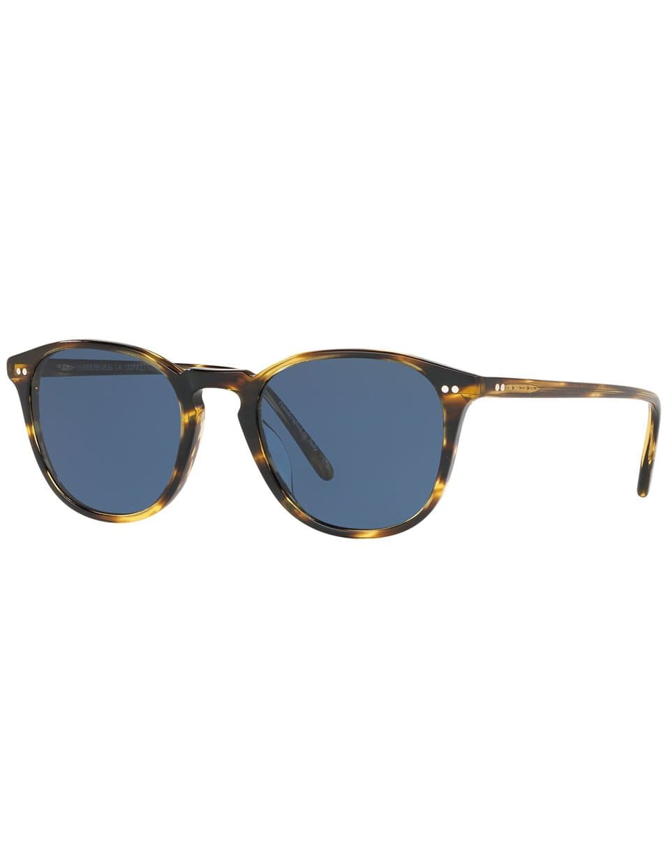 OLIVER PEOPLES-Blue Polarized Forman L.A. Sunglasses-COCO