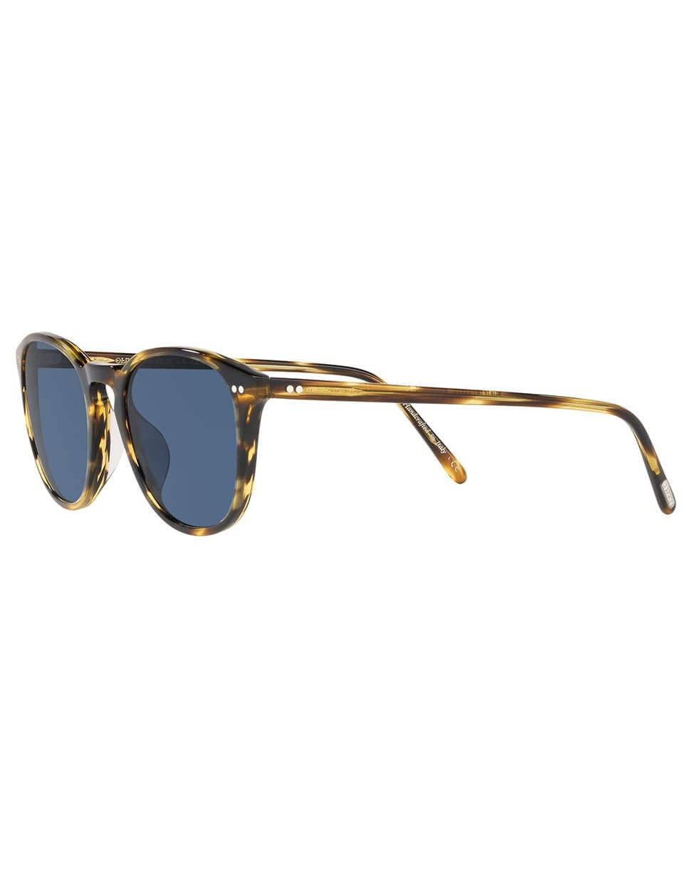 OLIVER PEOPLES-Blue Polarized Forman L.A. Sunglasses-COCO