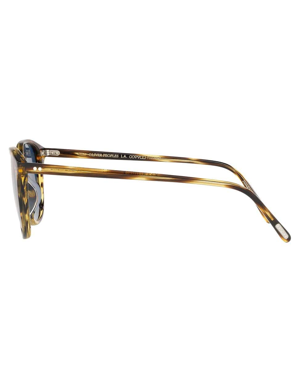 OLIVER PEOPLES-Blue Polarized Forman L.A. Sunglasses-COCO