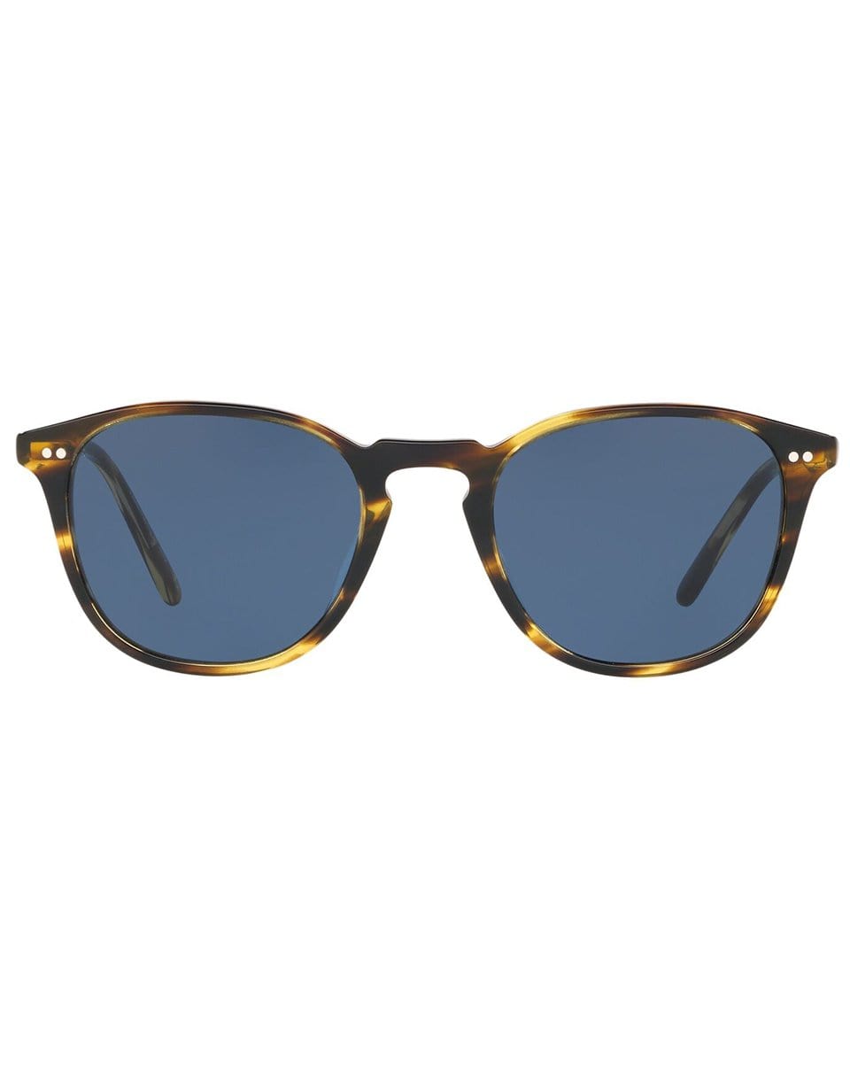 OLIVER PEOPLES-Blue Polarized Forman L.A. Sunglasses-COCO