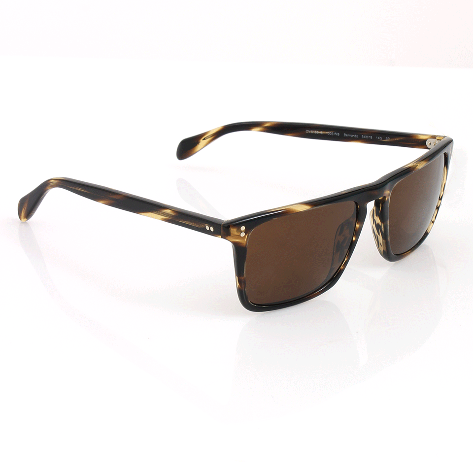 OLIVER PEOPLES-Bernardo Sunglasses-COCOBOLO